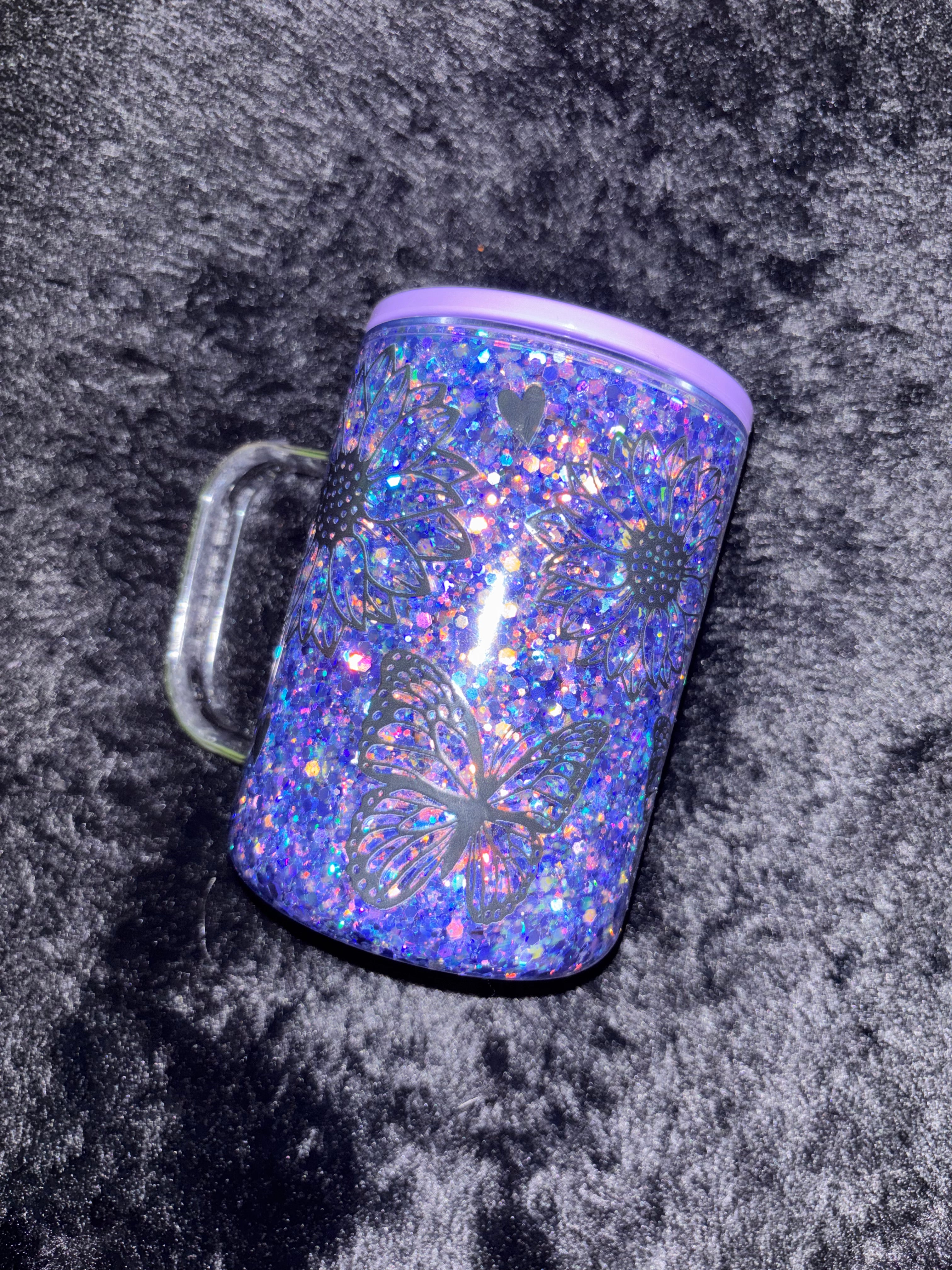 Butterfly/Flower - 17oz
